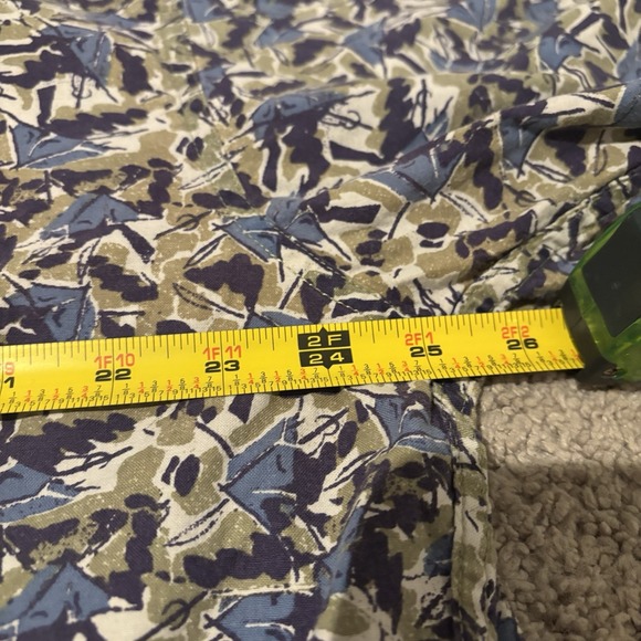 Vintage‎ Woolrich AOP Men's XL Camping Tent Button Up - Picture 4 of 6